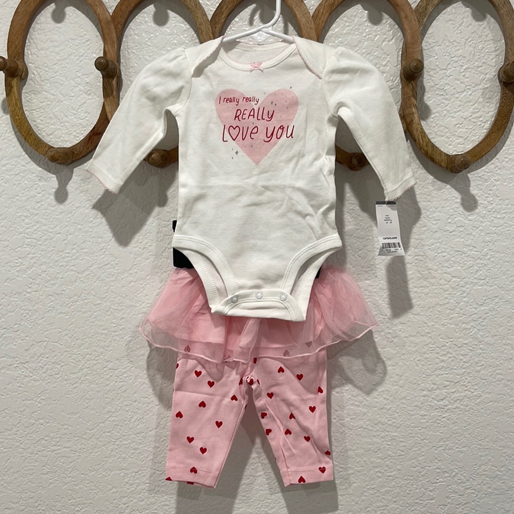 Carter’s  2-Piece Really Love You set